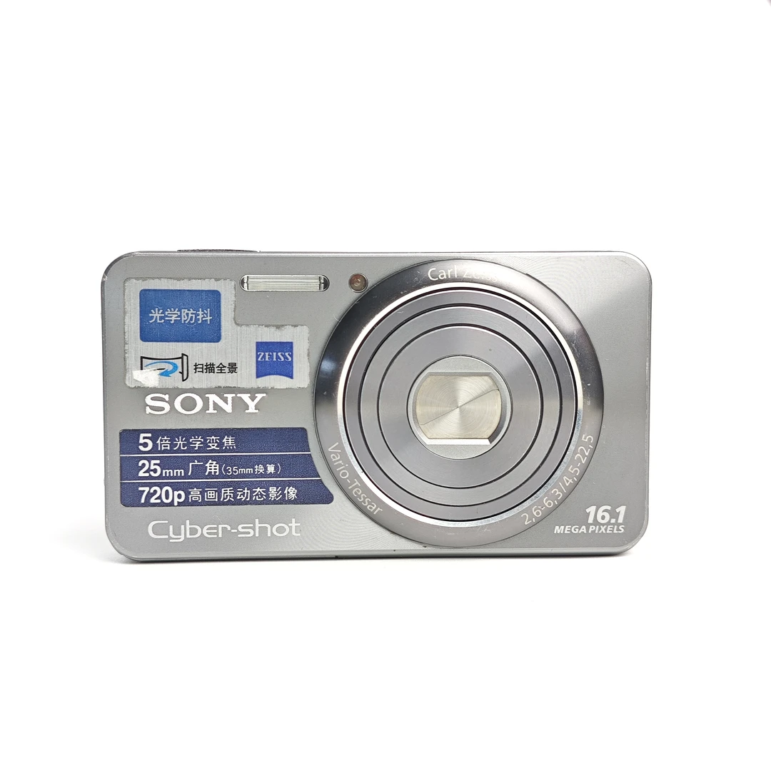 95新 Sony/索尼 w570银1610万像素5倍变焦ccd数码相机