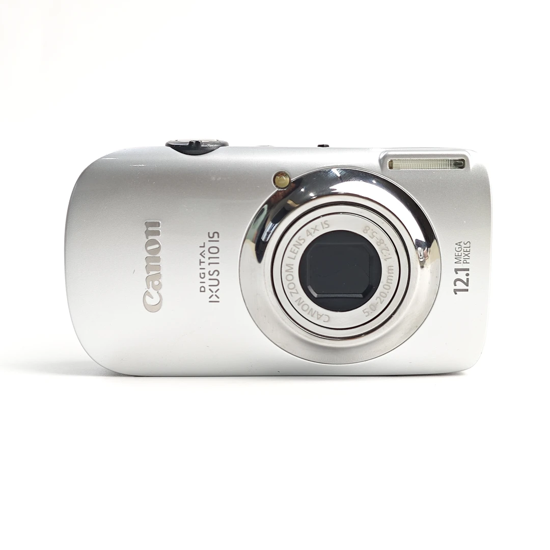 95新 Canon/佳能 ixus110银1210万像素4倍变焦ccd数码相机