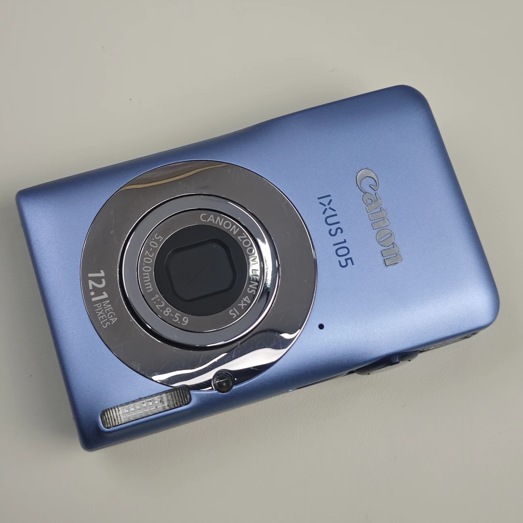 9新 Canon/佳能 ixus105蓝1200万像素4倍变焦ccd