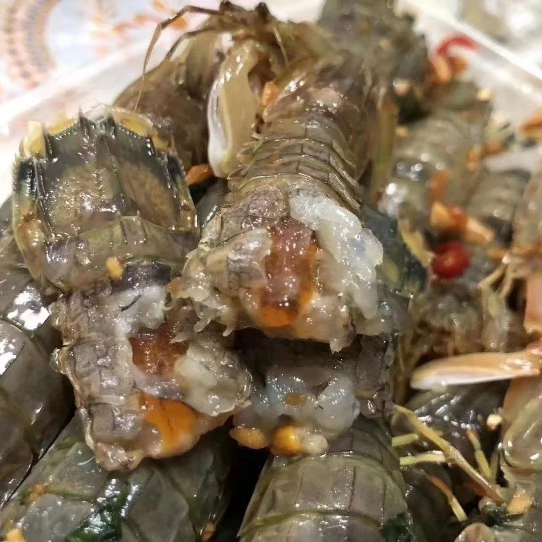 汕尾特产鲜活腌制皮皮虾虾菇即食腌制水产(活腌制)