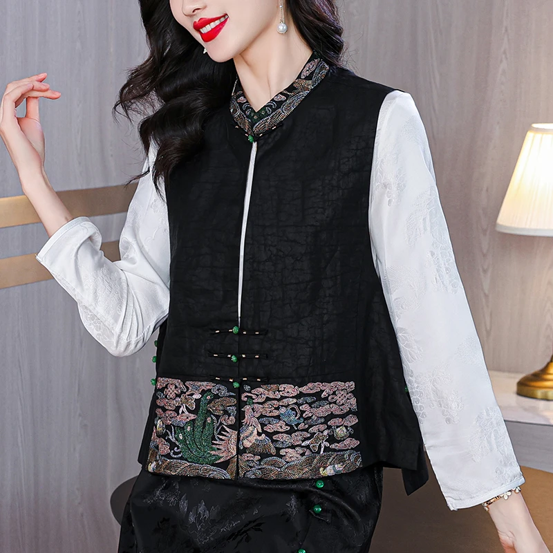 7005#上衣女夏季时尚新款气质外套马甲