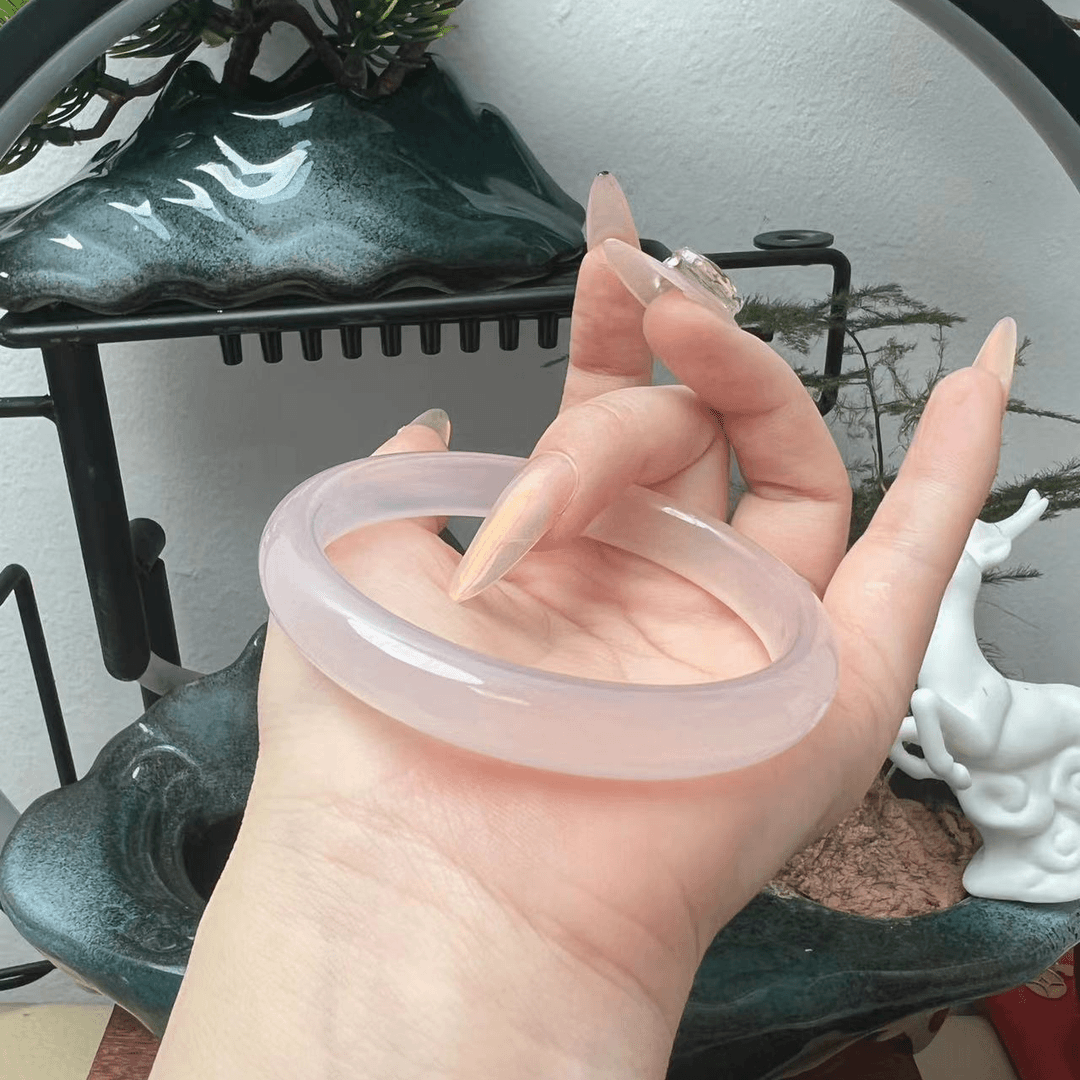 天然玛瑙荔枝冻经典百搭正装手镯