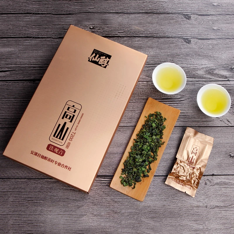 仙醇铁观音口粮茶金高山-安溪铁观音乌龙茶茶叶-125g