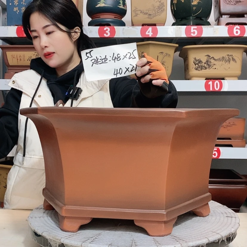 【闪购商品】紫砂花盆