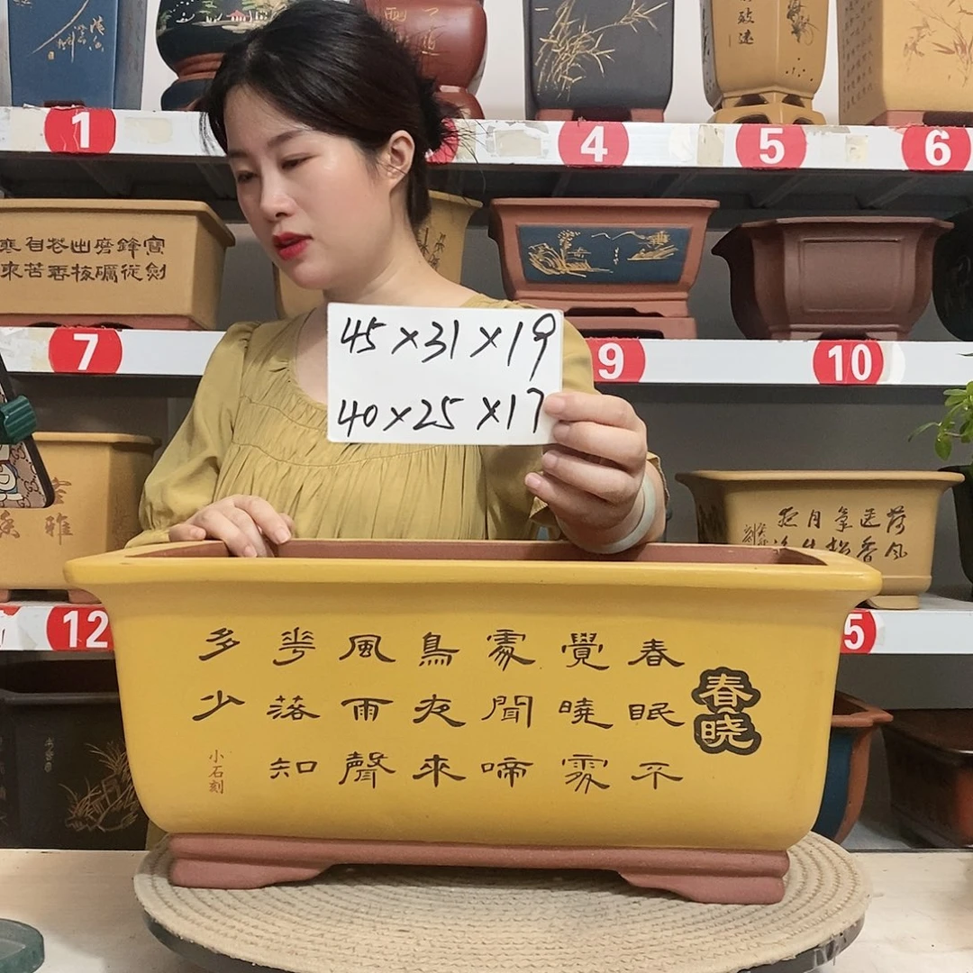 紫砂花盆宜兴紫砂