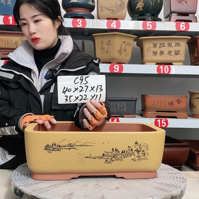 【闪购商品】紫砂花盆