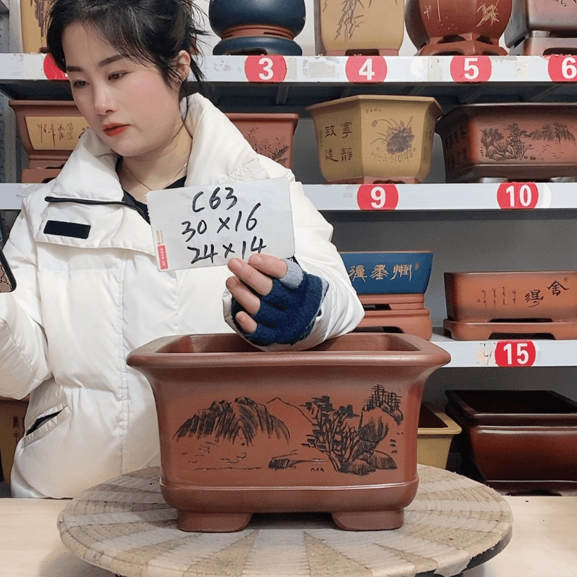 【闪购商品】紫砂花盆