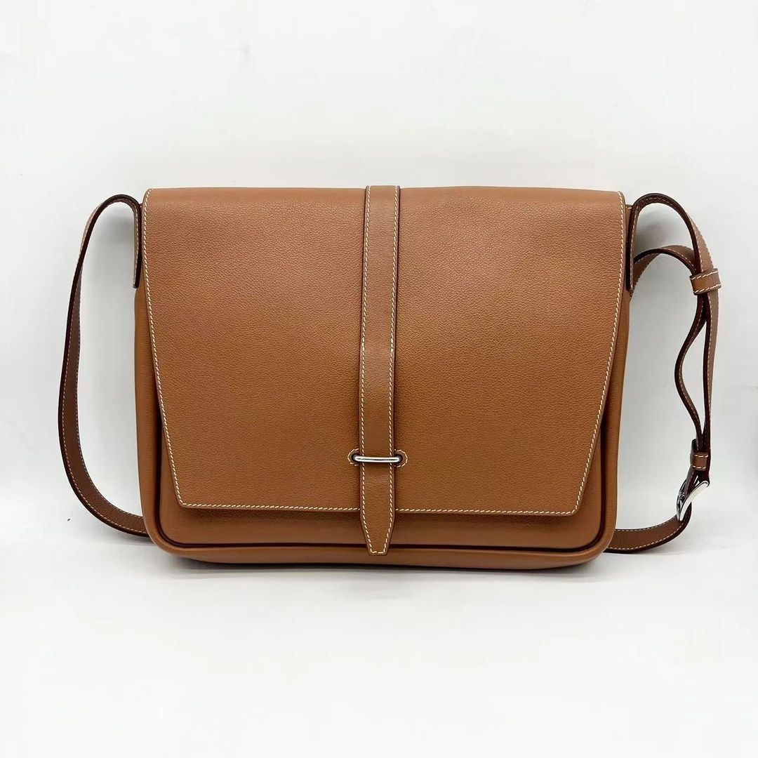 99新 Hermes/爱马仕 经典款 STEVELIHGHT JUNIOR 斜挎包