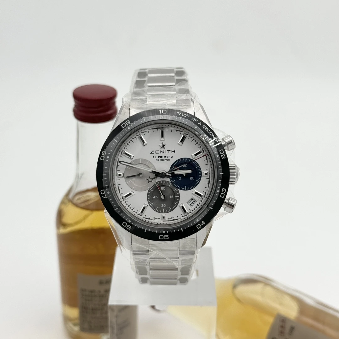 全新未使用 Zenith/真力时 CHRONOMASTER 自动机械 精钢 41mm 23