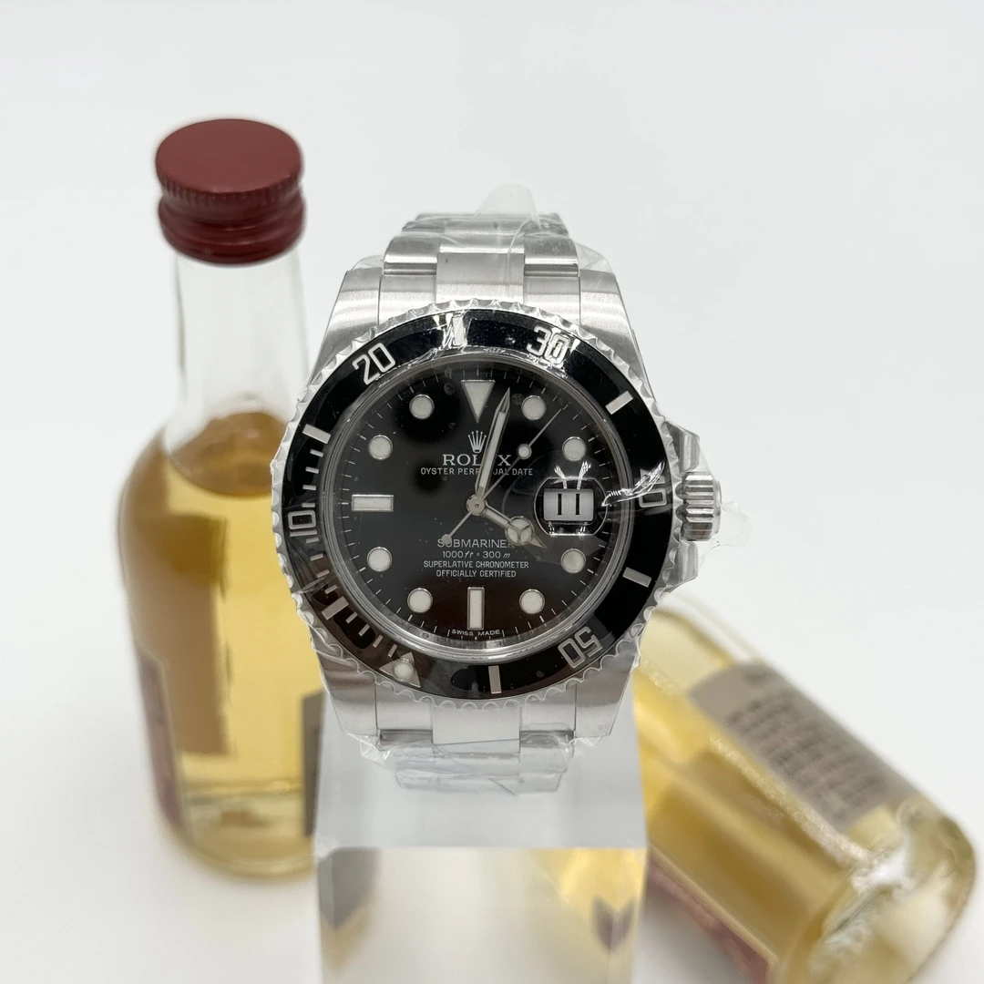 99新 Rolex/劳力士 潜航者型 自动机械 精钢 40mm 116610LN 单