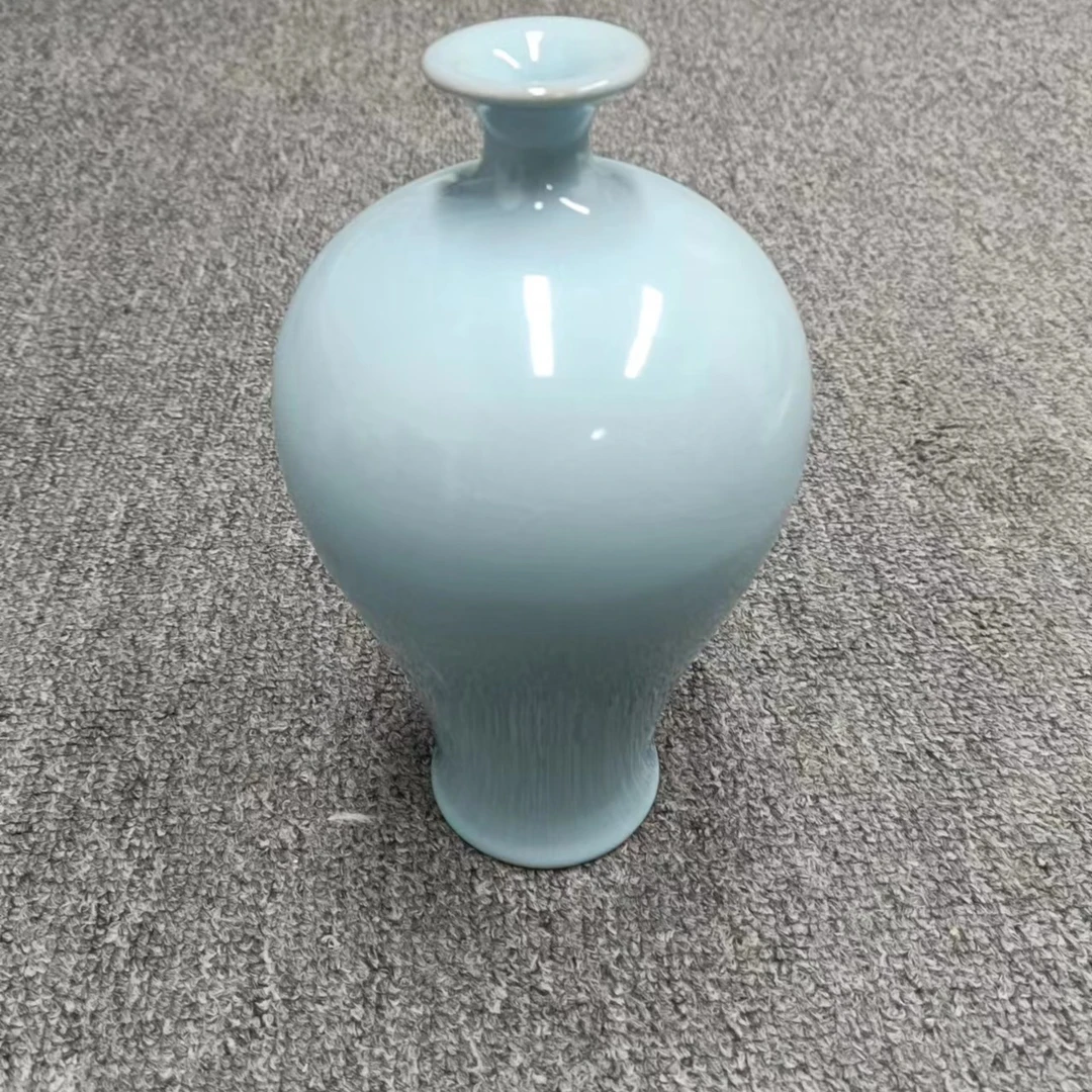 原产地全手工一级汝瓷梅瓶瓶子