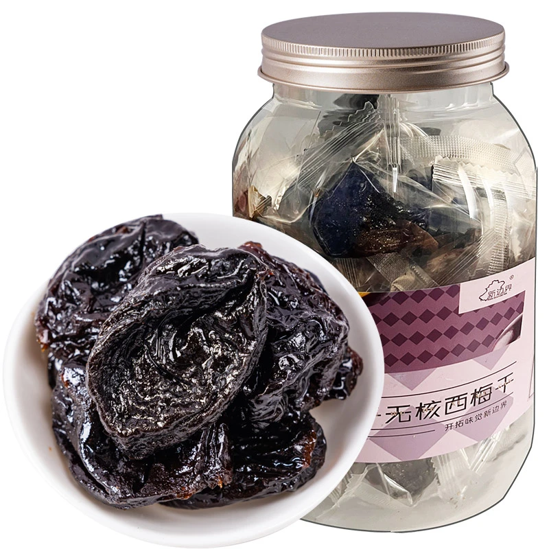 新边界风干无核大西梅干300g原味无添加果干蜜饯孕妇零食梅子特产