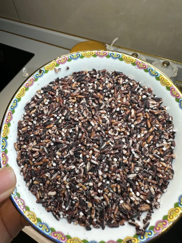 潮汕去皮乌米黑糯米2斤装