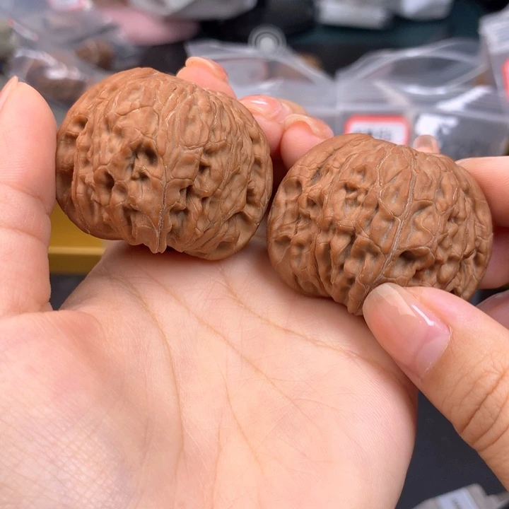 文玩核桃吊坠45正磨