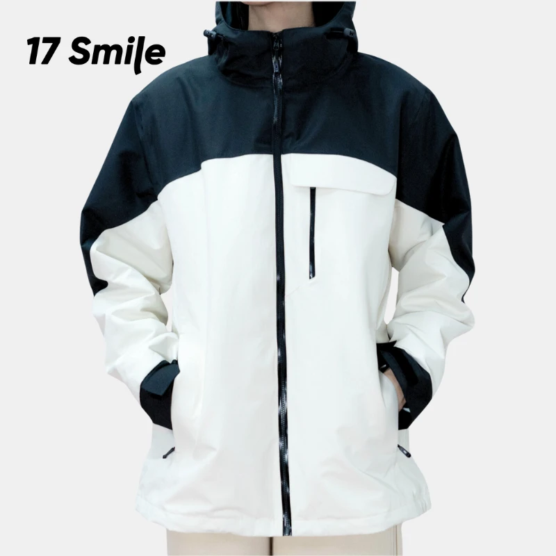 【十七乐冲锋衣】男女同款三合一抓绒冲锋衣