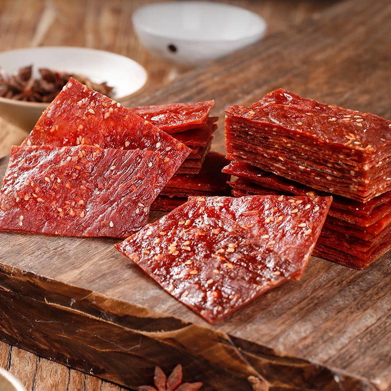 猪肉脯罐零食小吃靖江特产蜜汁肉干猪肉铺0g笋