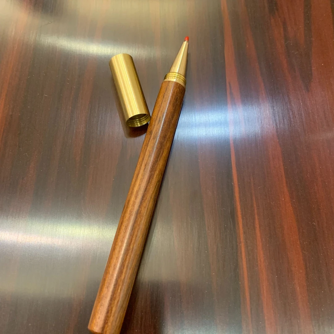 「拍一发三」家具辅料花L木签字木质中式家用客厅时尚手工笔