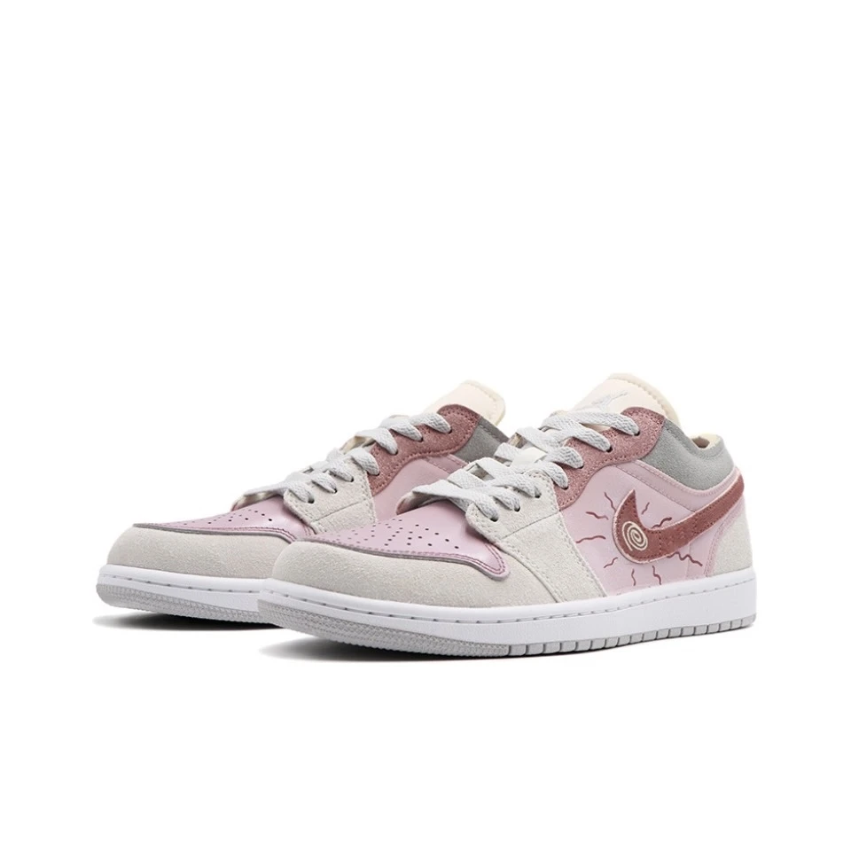 NIKE/耐克【定制球鞋】夏日小太阳粉色系螺旋纹印花甜可爱七夕送礼
