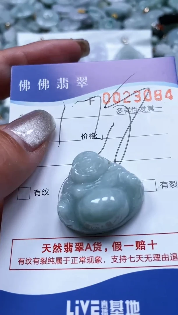 【闪购商品】翡翠颈饰未镶嵌闪购商品0023084