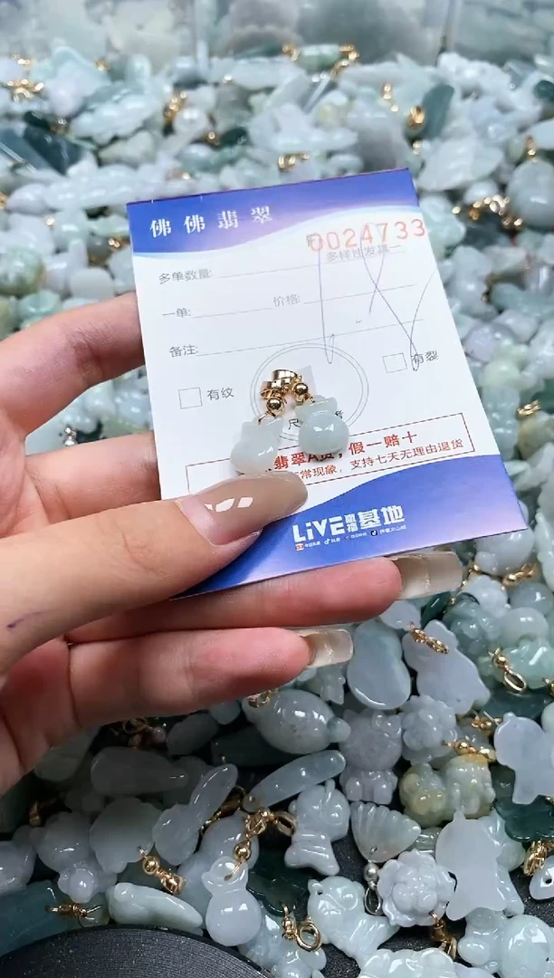 【闪购商品】翡翠颈饰未镶嵌闪购商品0024733