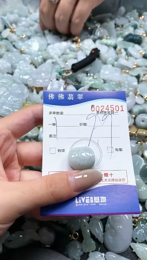 【闪购商品】翡翠颈饰未镶嵌闪购商品0024501