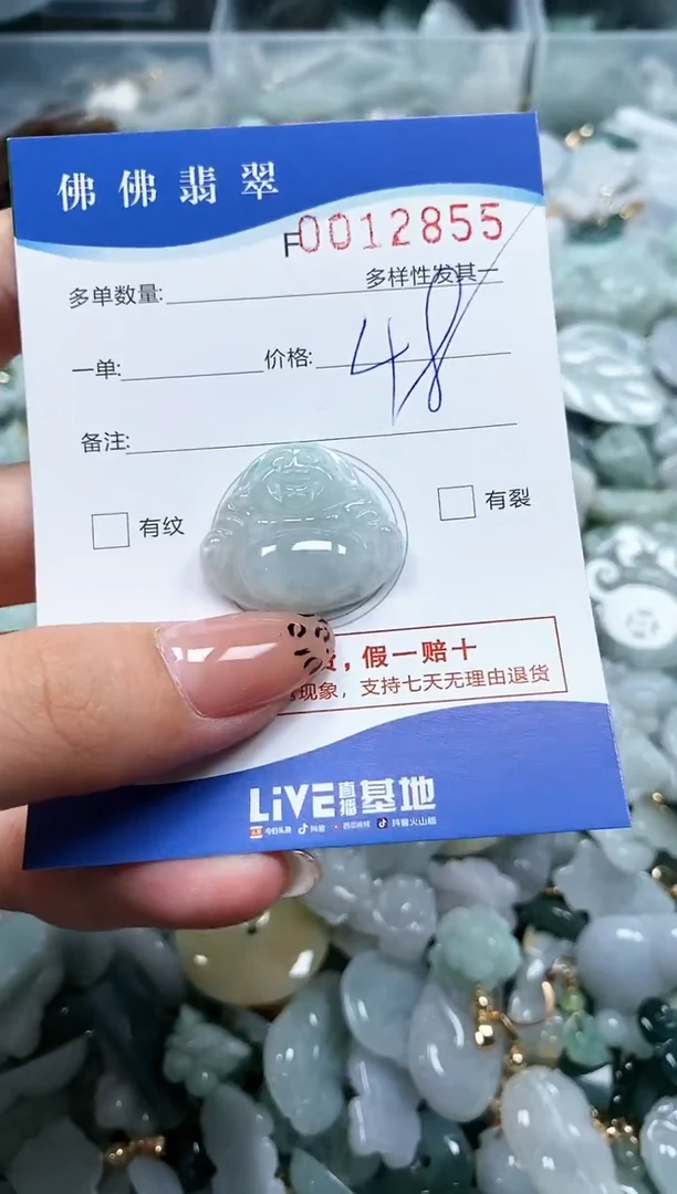【闪购商品】翡翠颈饰未镶嵌闪购商品0012855·