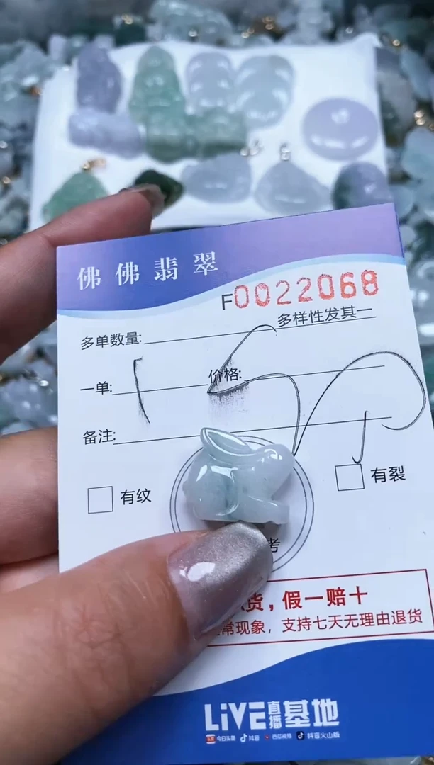 【闪购商品】翡翠颈饰未镶嵌闪购商品0022068