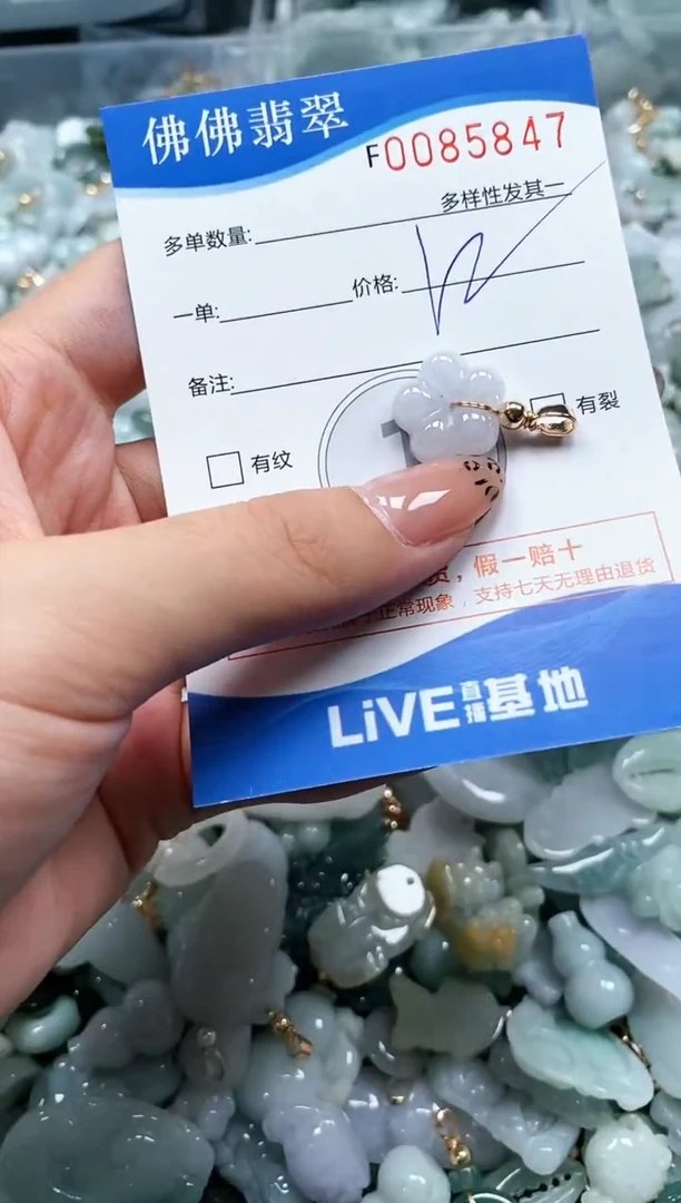 【闪购商品】翡翠颈饰未镶嵌闪购商品0085847