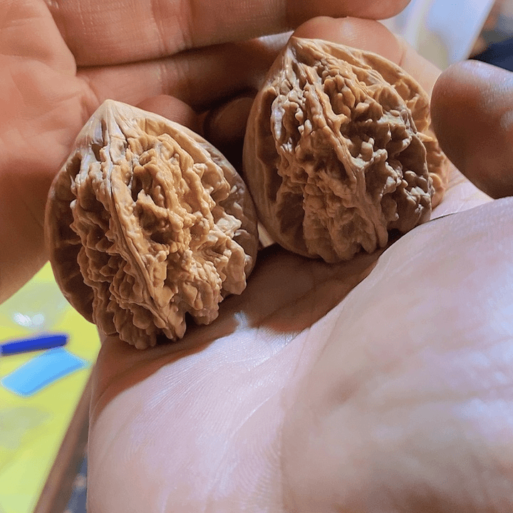 文玩核桃把件石头