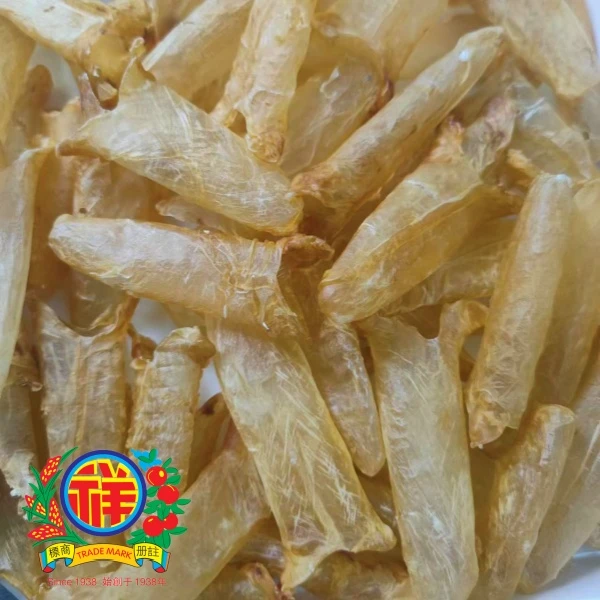 【李祥和鱼胶】200头小黄花胶 淡水黄花胶 黄花筒