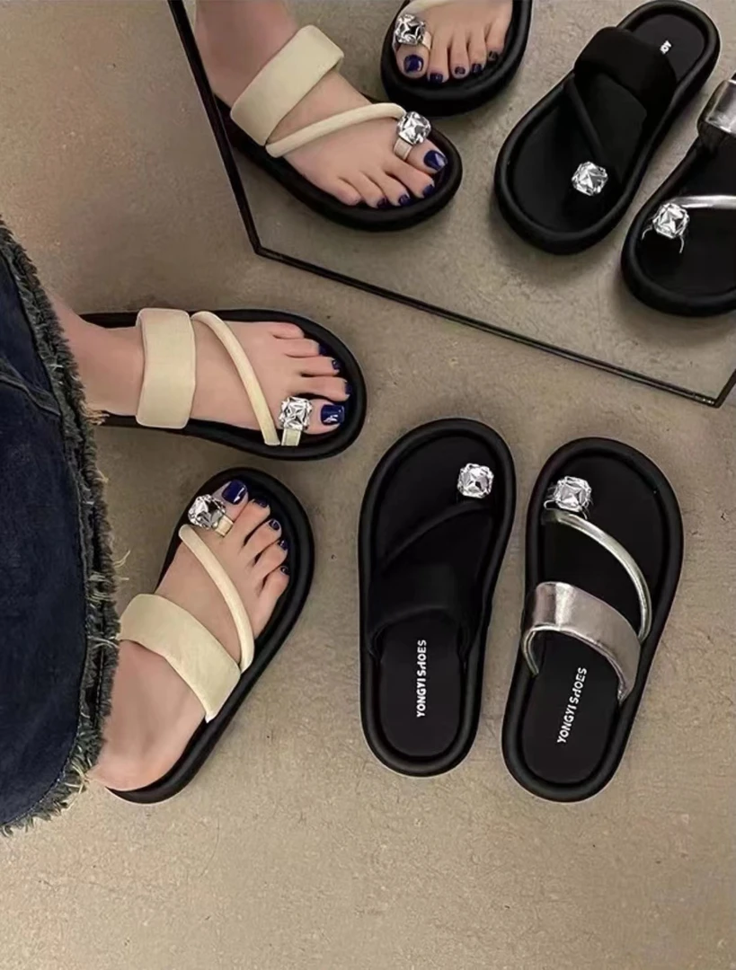 【孤品款清仓100-200】2024年夏季新款爆款时尚百搭孤品网红女鞋