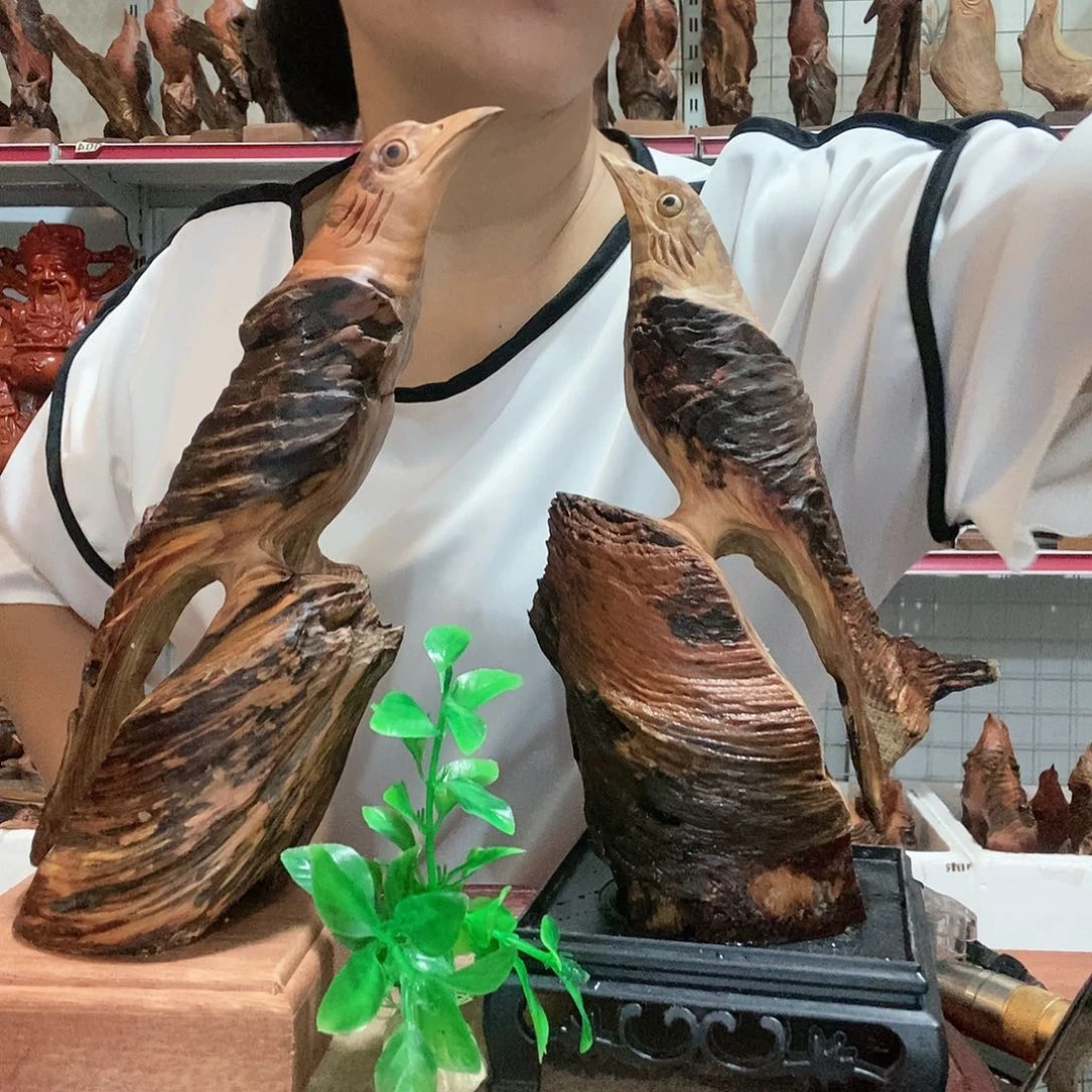 楠木老*自然精美礼品摆件