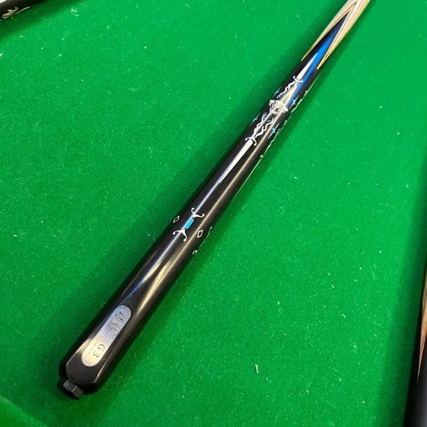 野豹台球杆神兵G3小头通杆一体斯诺克中式黑八8球16彩10.5手工杆