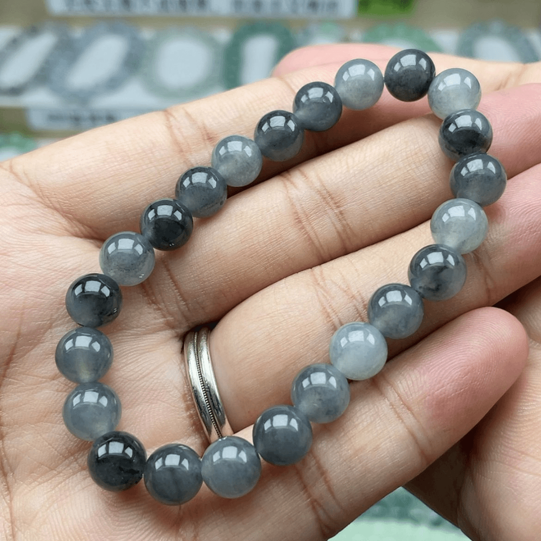 【闪购商品】翡翠手链未镶嵌8