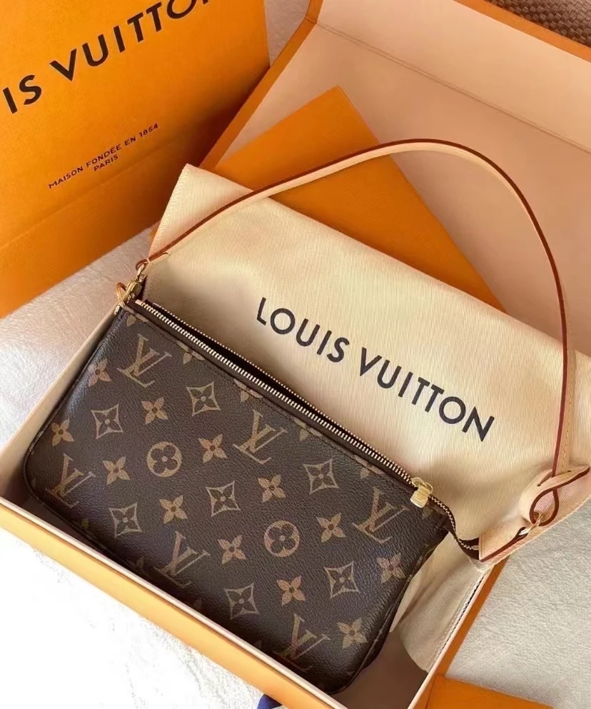 全新未使用 LouisVuitton/路易威登 哈基米/Lv大麻将单肩包