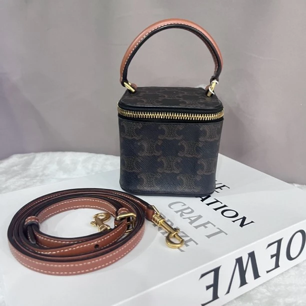 99新 思琳 小废包老花迷你小方包单肩斜挎包手提包