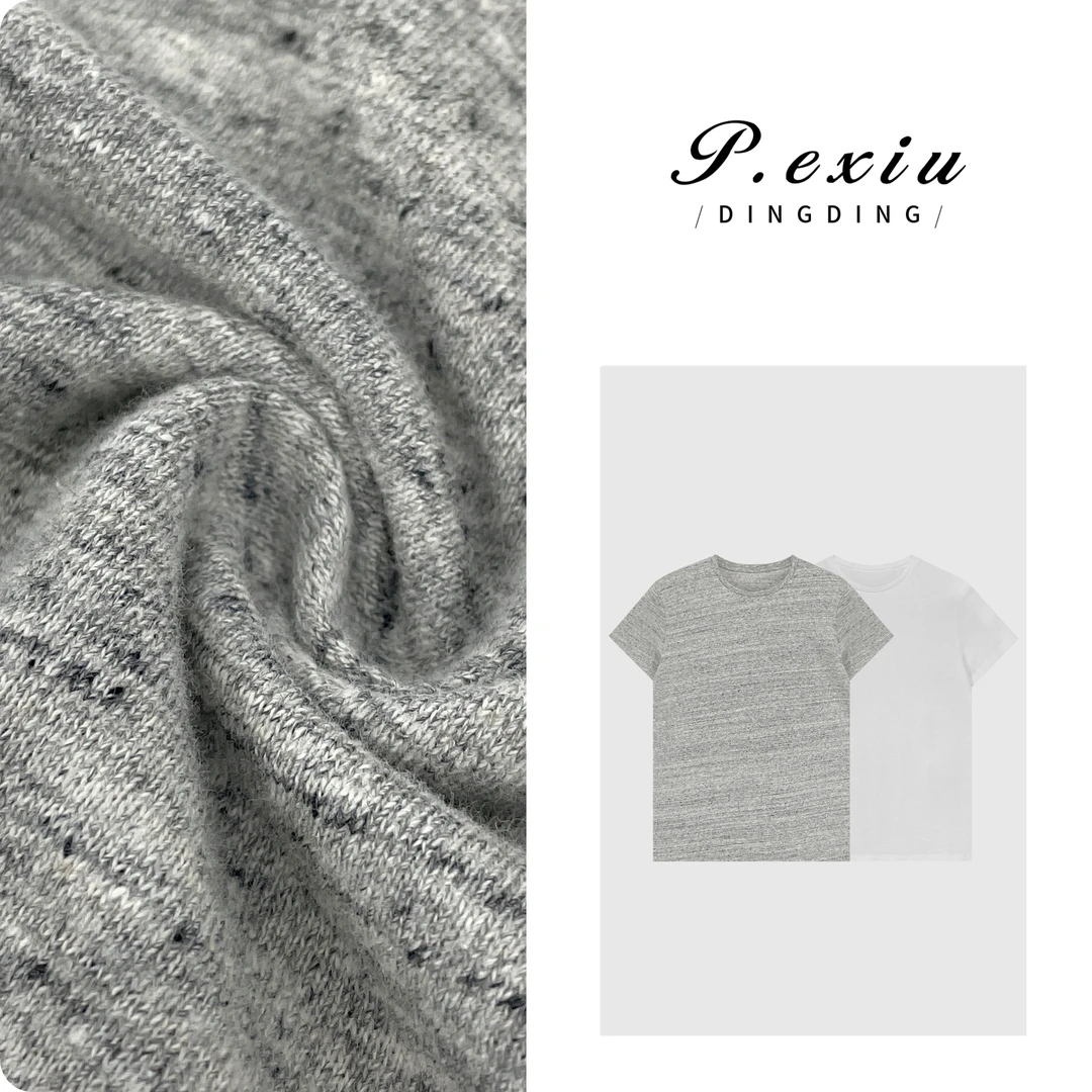 PanYiXiu/潘依绣【不无聊的T】纯色圆领简约设计感短袖T恤 W-61861