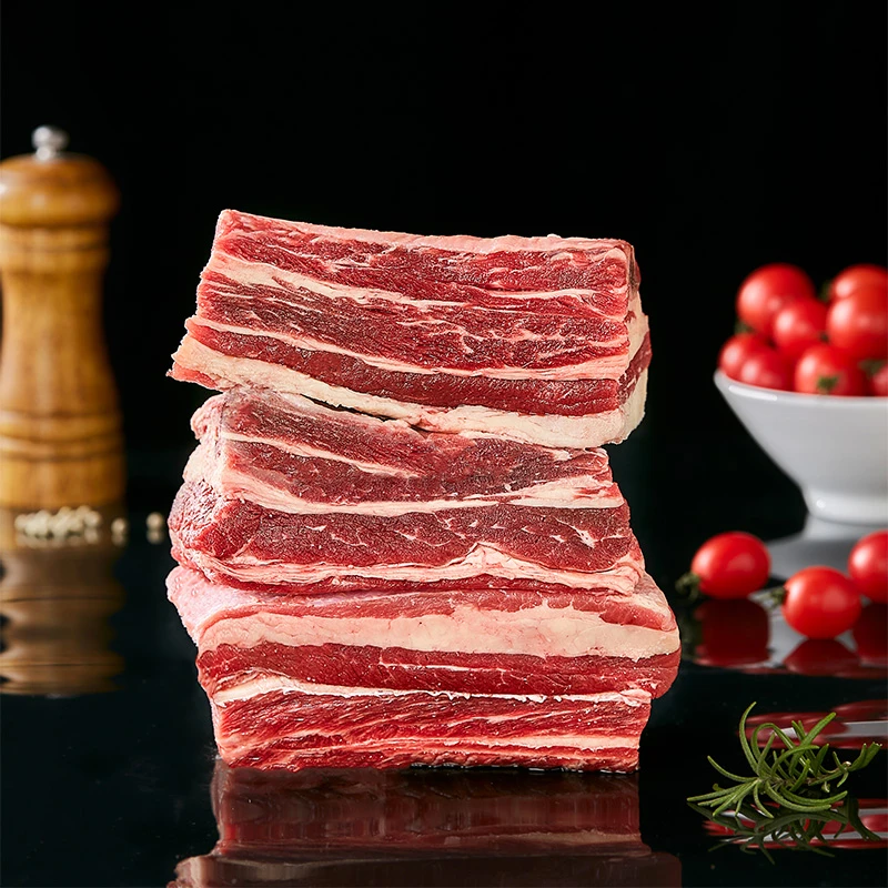 恒都 夏南牛牛肋排2kg*1 国产谷饲鲜嫩品质肉质炖肉