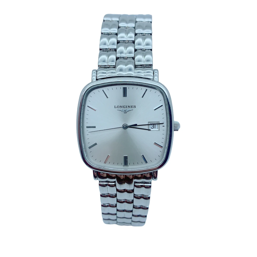 95新 Longines/浪琴 70498/ 浪琴石英碗表 /31方盘/原装