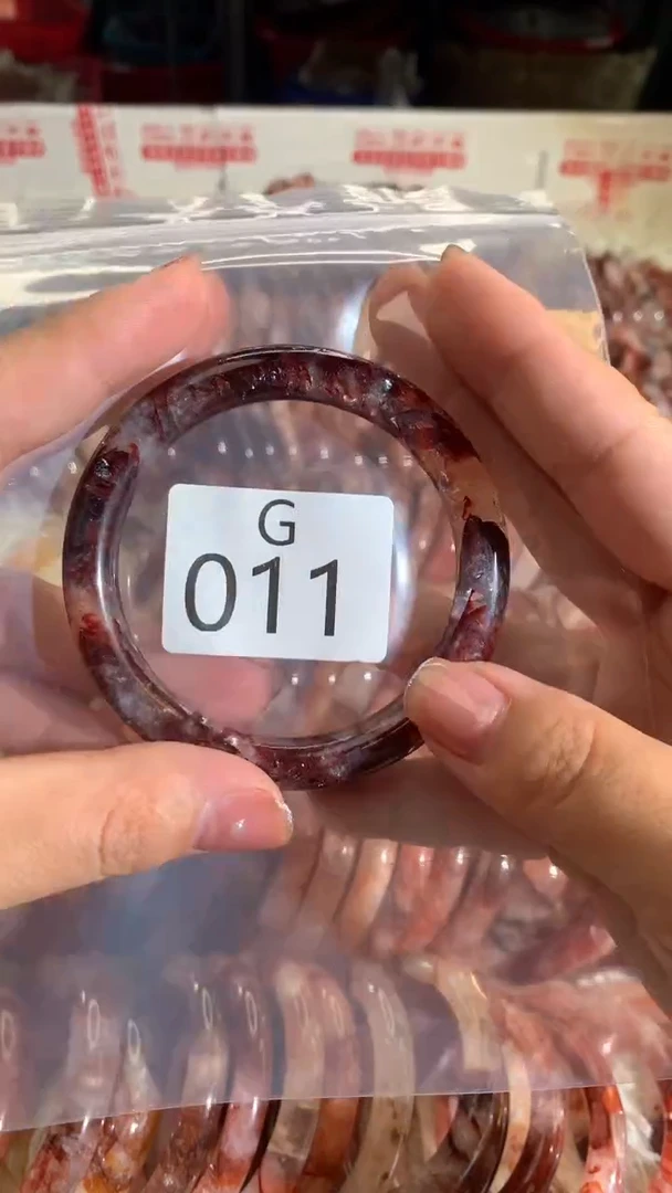 【闪购商品】水晶胶花手镯G未镶嵌011-57