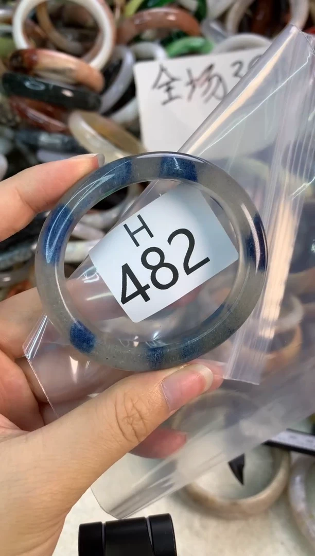 【闪购商品】水晶水晶手镯H未镶嵌482-54