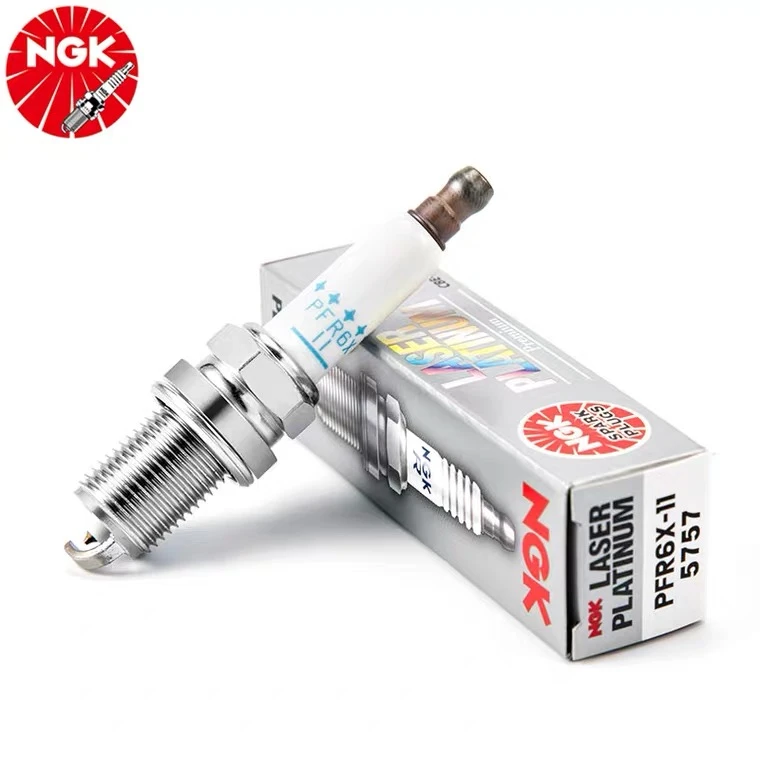 NGK双铂金火花塞 5757匹配奥迪A4L/A6L/A8非单支价