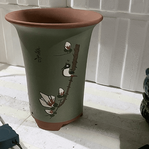陶瓷花盆口23厘米高度30厘米