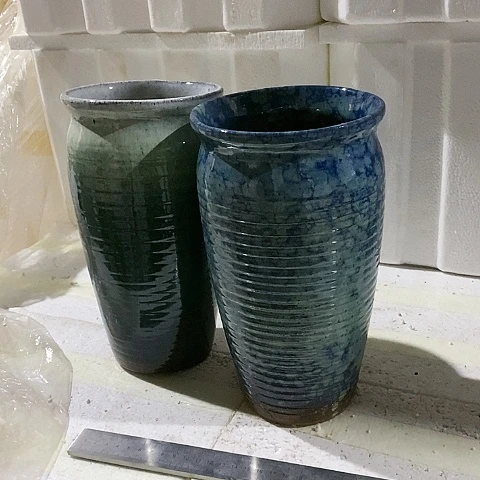 陶瓷花盆口14厘米高度25厘米