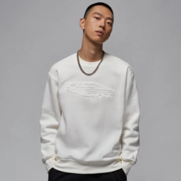 NIKE/耐克官方正品AJ男子纯色秋季新款休闲运动卫衣FV7234-133