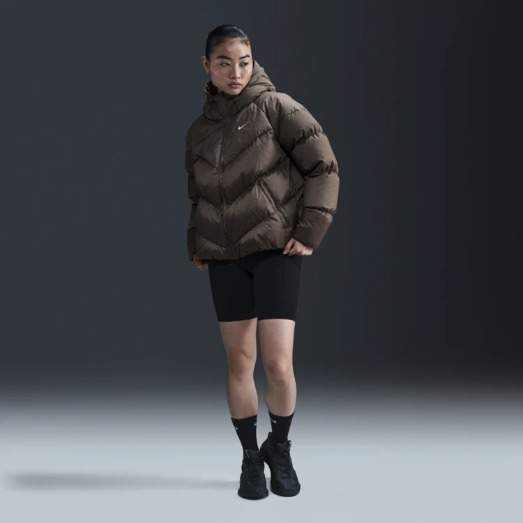 NIKE/耐克耐克官方正品 女子冬季咖色羽绒服HF7871