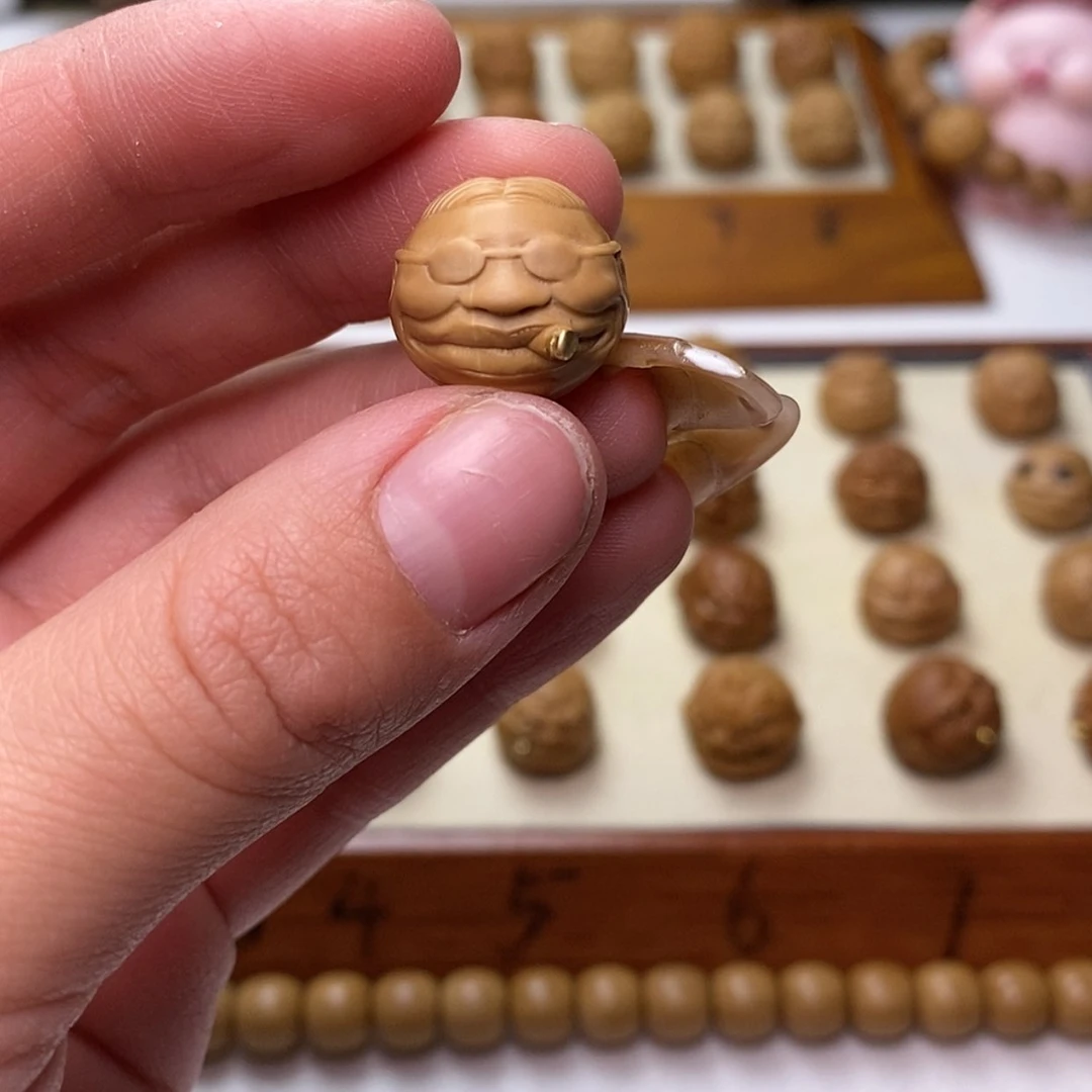 【闪购商品】猴头核桃吊坠奉**卫猴头