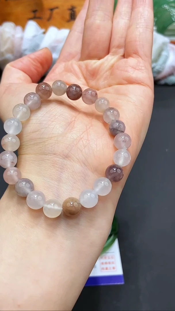 【闪购商品】玛瑙/玉髓手镯未镶嵌LL多样性发货-手串