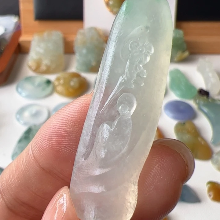 定制翡翠未镶嵌冰悟道