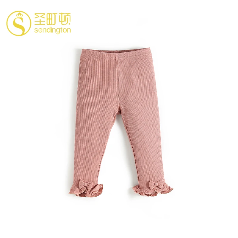 【童装】285440春秋季女童春季新款外穿打底裤长裤宝宝裤子时髦洋气